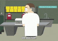 kyle broflovski doctor GIF by South Park 