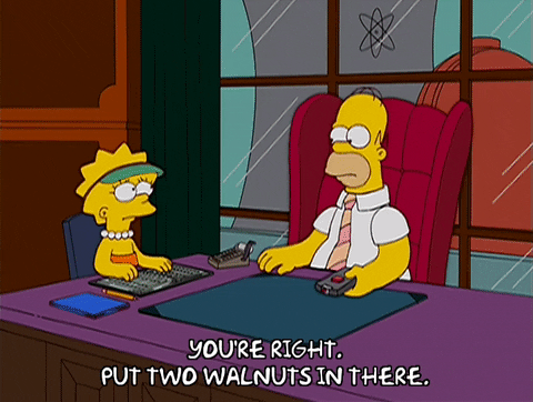 working homer simpson GIF