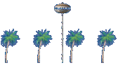 Palm Tree Travel Sticker by ONIUSA