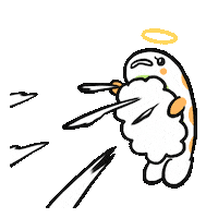 What Are You Doing No Sticker by pikaole