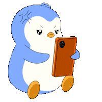 Angry Penguin Sticker by Pudgy Penguins