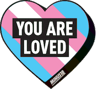 Heart Lgbt Sticker by Minus18