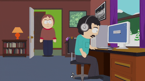 computer randy marsh GIF by South Park 