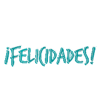 Felicidades Cumple Sticker by Fresa Creativa