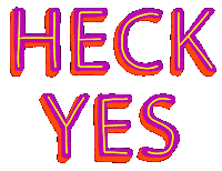 Happy Oh Yeah Sticker by Sarah The Palmer