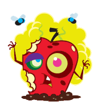 Halloween Apple Sticker by TREND enterprises, Inc.