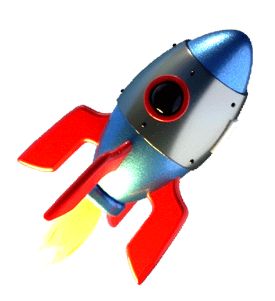 Rocket Sticker by Pipefy