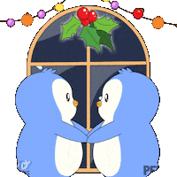 Merry Christmas Love Sticker by Pudgy Penguins