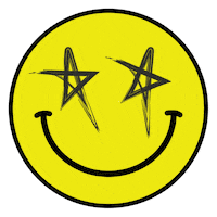 Happy Smiley Face Sticker by Camila Canabal