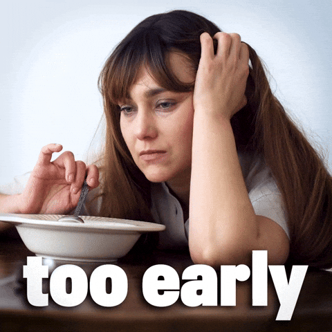 Tired Rise And Shine GIF by Sealed With A GIF