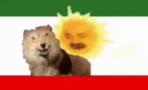 Flag Of Iran GIF