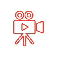 Camera Cine Sticker by Grupo Newport