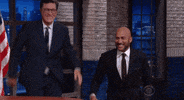 excited stephen colbert GIF by The Late Show With Stephen Colbert