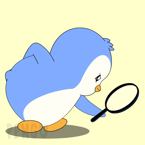 Look Looking GIF by Pudgy Penguins