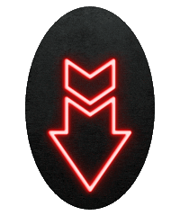 Arrow Sticker by Live Nation