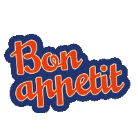 Bon Appetit Chef Sticker by G's Fresh