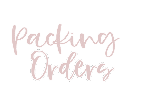 novabelleuk giphyupload smallbusiness packing orders Sticker