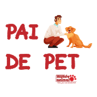 Mundoanimalrp pets riopreto mãedepet paidepet Sticker