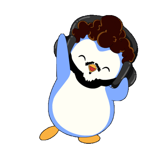 Dance Penguin Sticker by Pudgy Penguins