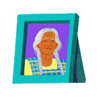 Vilore picture frame portrait foto Sticker