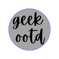 Outfit Of The Day Geek Fashion Sticker by Temple Of Geek