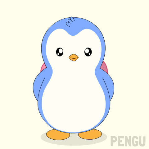 I Love You Hearts GIF by Pudgy Penguins