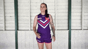 No Deal Gemma GIF by Fremantle Dockers