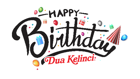 Happy Birthday Cake Sticker by Deka Wafers