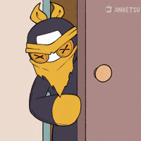 See You Door GIF by Danketsu - Bobo and Shroomy