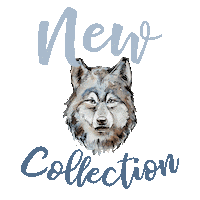 Wolf Howl Sticker by Shop Dixi