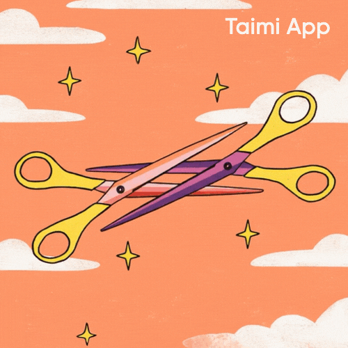 Scissors Wlw GIF by Taimi