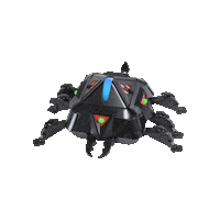 Spider Crawling Sticker by ArmoGear