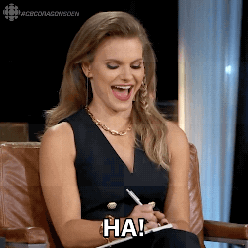 Dragons Den Lol GIF by CBC