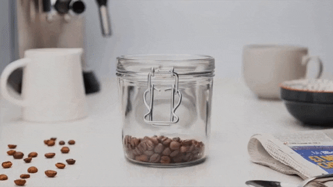 Croxsons giphygifmaker coffee smell packaging GIF