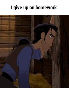 i give up GIF