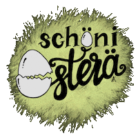 Spring Easter Sticker by Handbeschriftetes