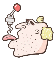 Hungry Ice Cream Sticker by Careless Doodles