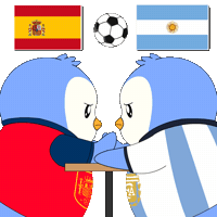 Vamos Argentina World Cup GIF by Pudgy Penguins
