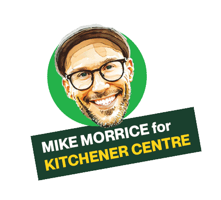 MikeMorrice giphyupload green mike kitchener Sticker