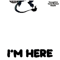 Flying Here I Am Sticker by VeeFriends