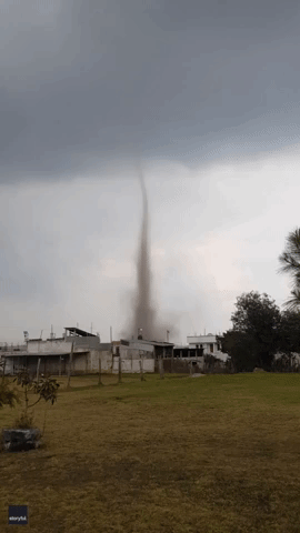 Twister Looms Over Guatemalan Town