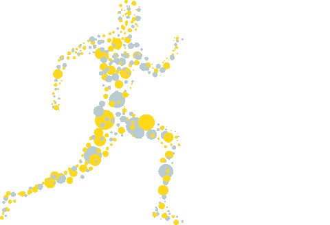 Running Sticker by Sanden Treningssenter