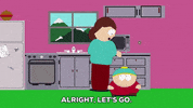 happy eric cartman GIF by South Park 