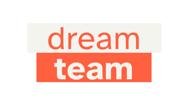 Dream Team Text Sticker by u+i interact