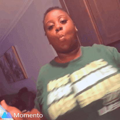 giphygifmaker giphygifmakermobile dancing food girl GIF