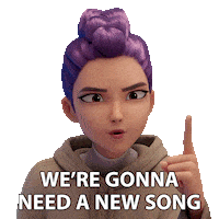 Kpop Demon Hunters Sticker by NETFLIX