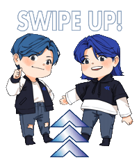 Swipeup Sticker by Kinetic Vibe
