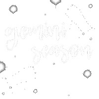 Lettering Zodiac Sticker