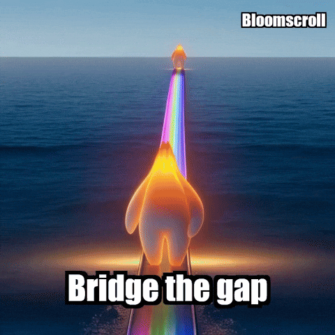 Rainbow Understanding GIF by Bloomscroll