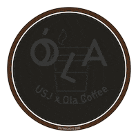 SanOlga love heart coffee like Sticker